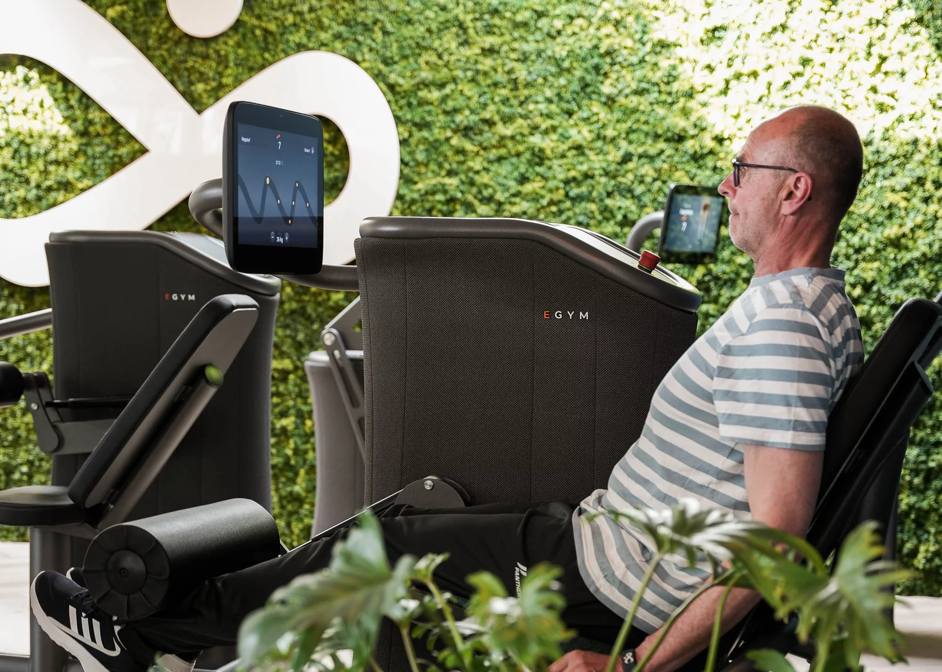 Lid Sport Connect op EGYM krachtcircuit